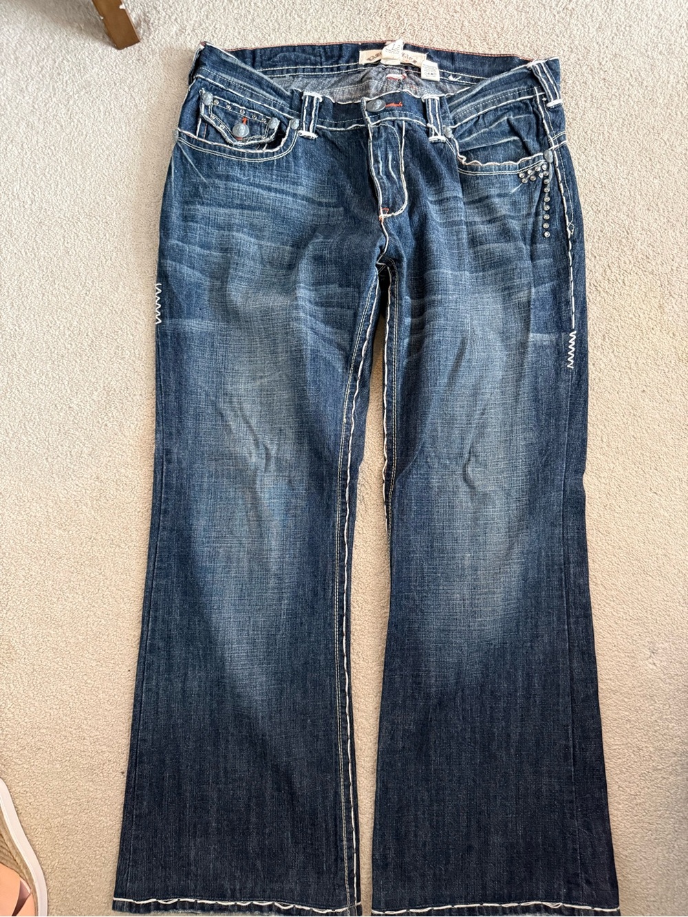 Men’s dark wash Laguna beach jeans